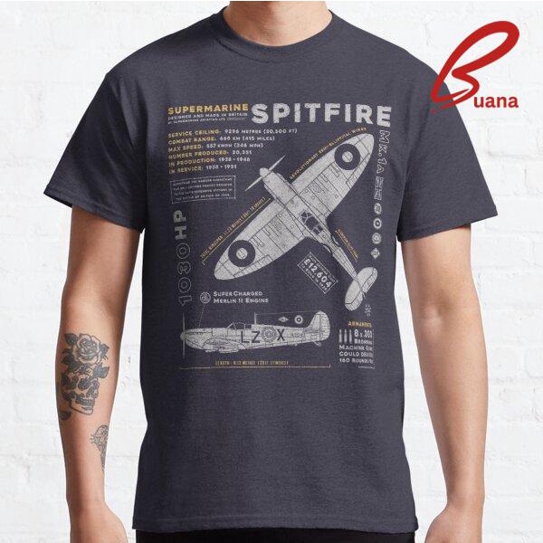 Kaos Pria Spitfire 2000