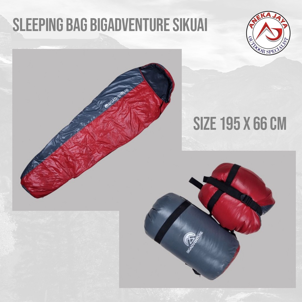 SLEEPING BAG BIG ADVENTURE SIKUAI