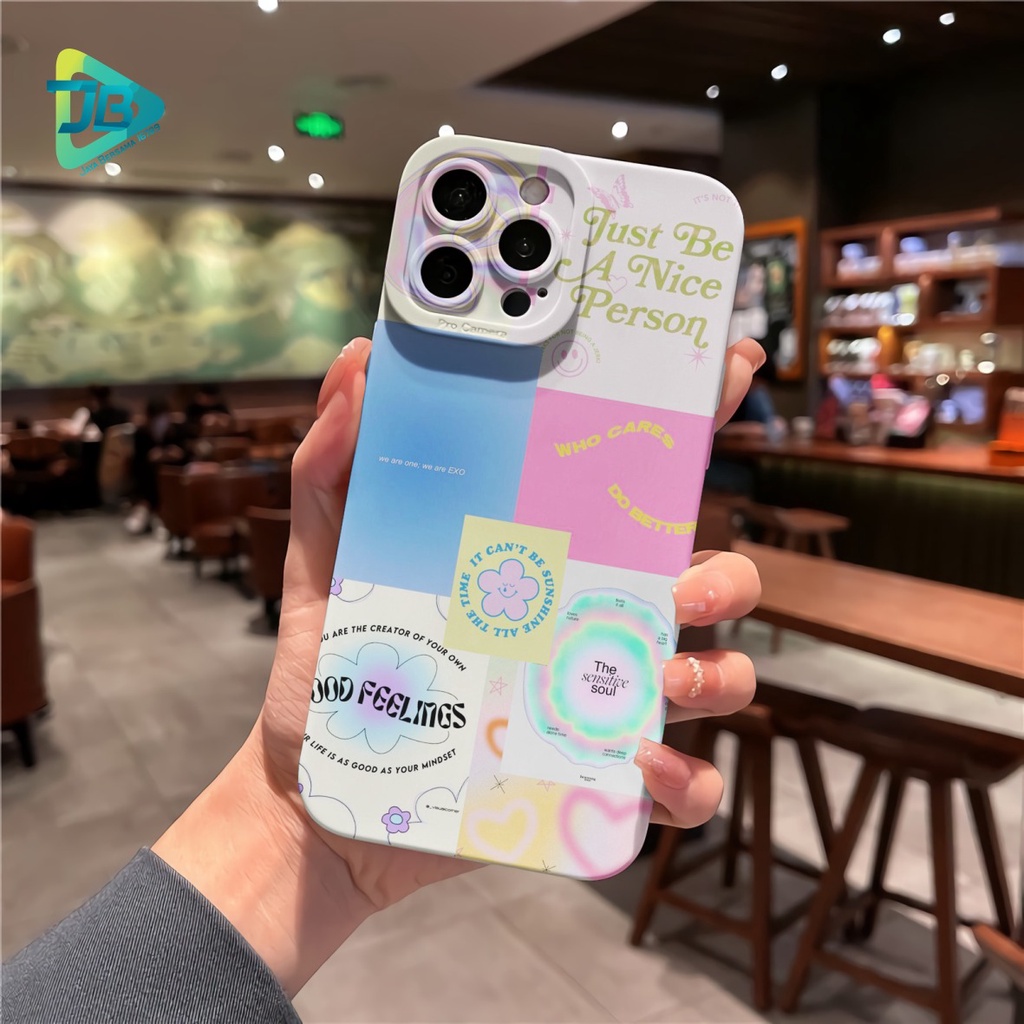 CUSTOM CASE SOFTCASE SILIKON PROCAMERA THE WAY CUSTOM OPPO REALME VIVO XIAOMI SAMSUNG INFINIX IPHONE FOR ALL TYPE JB6233