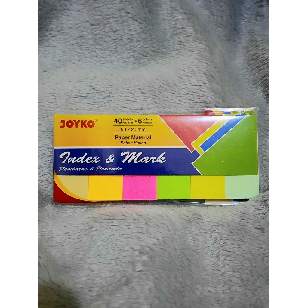 

INDEX & MARK | STICKY NOTES | PEMBATAS BUKU JOYKO