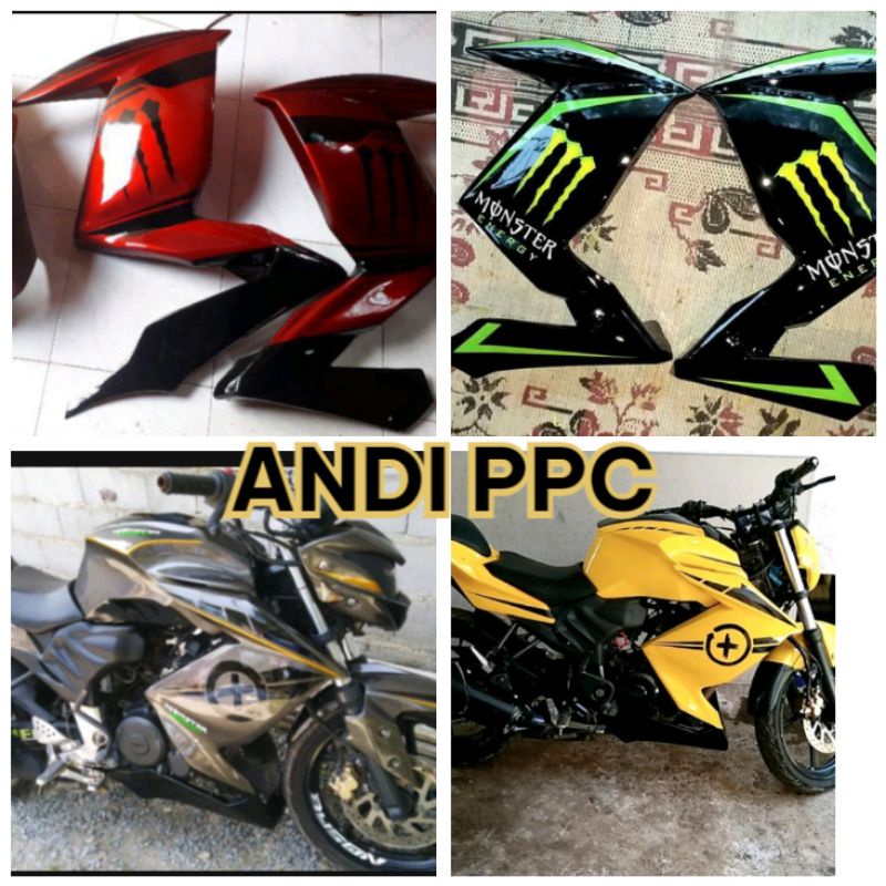 Sayap fairing Byson karbu model ninja z250