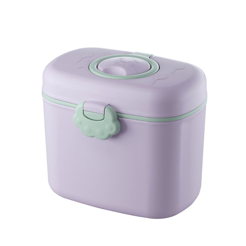 Mary Formula Dispenser Container Box Potable Kotak Penyimpanan Bayi Perlengkapan Makan