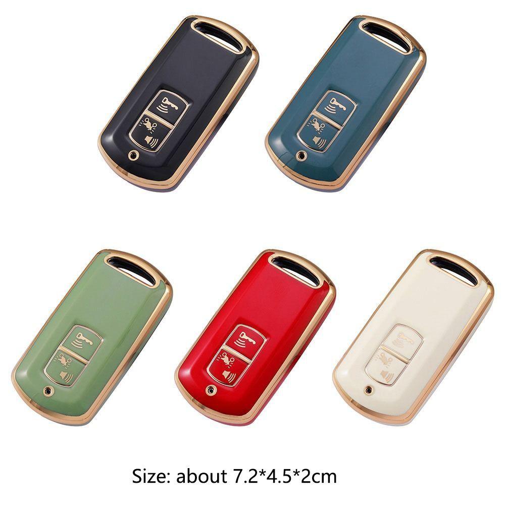 Preva Remote Key Case Soft TPU Pelindung Kulit Key Fob Cover
