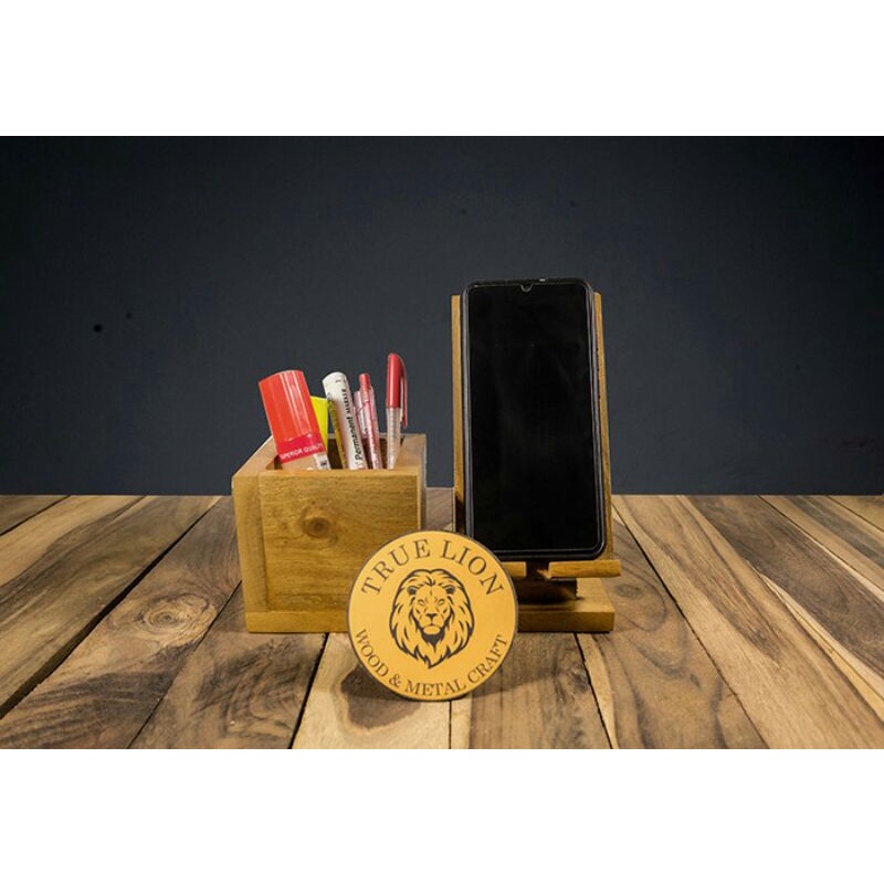 

Rak Pensil Remote dan Holder HP /Tempat Pensil dan Charger HP Kayu /Tempat Pensil dan Stand HP Kayu