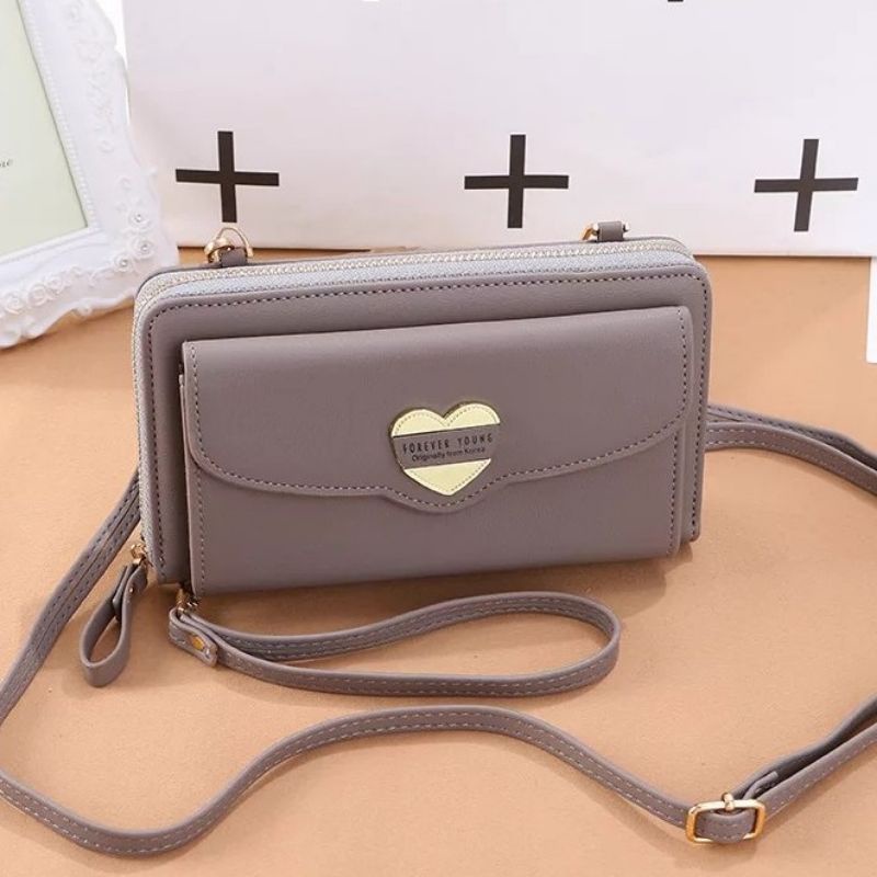 Bundara.id Do-1020 Slingbag beautyful Dompet tas lipat wanita love cantik