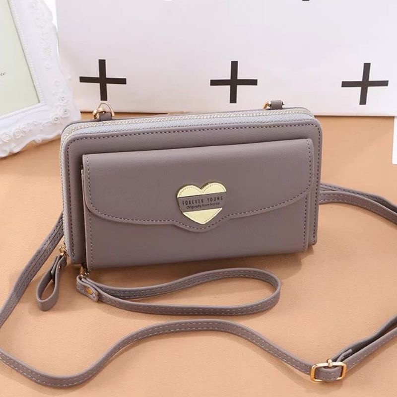 Medan Termurah KD25 Slingbag beautyful Dompet tas lipat wanita love cantik