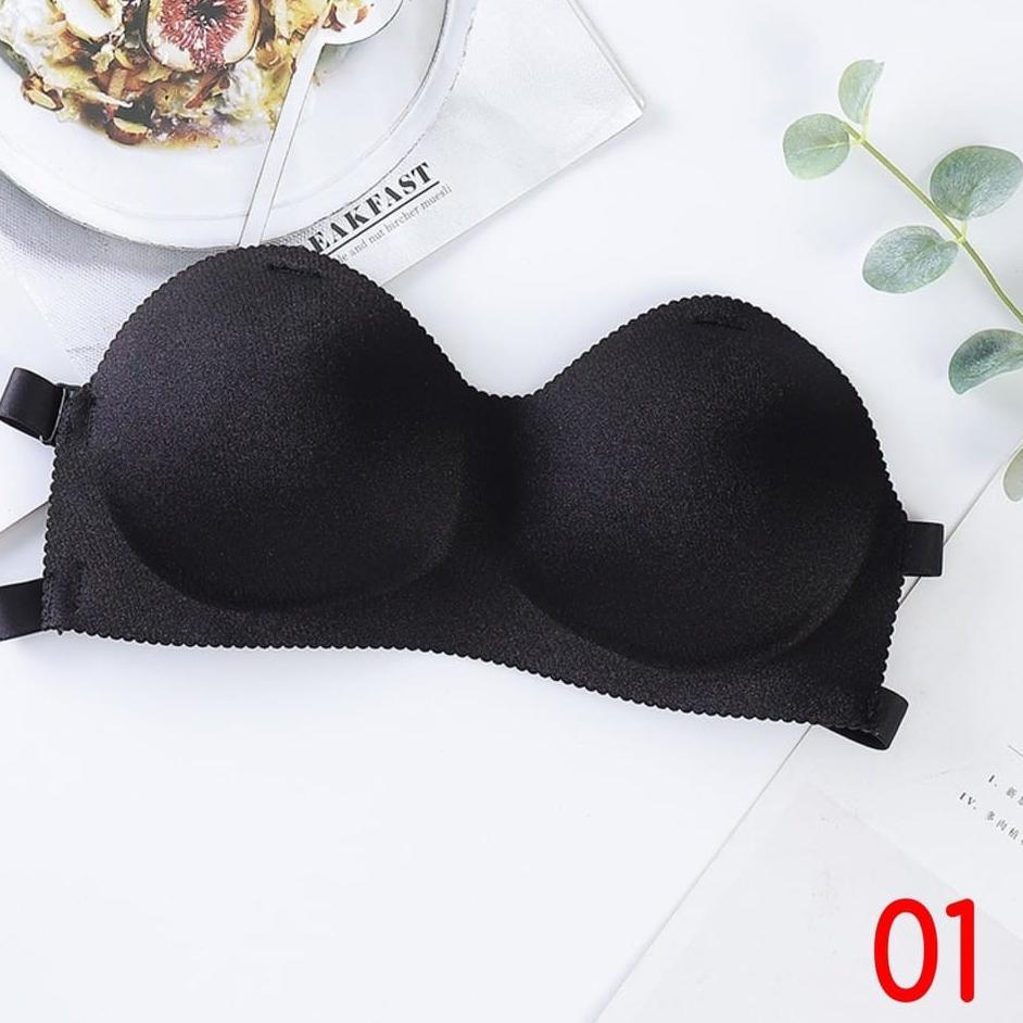 ト Chipchip Pakaian Dalam Wanita Bra Push Up Model Backless Bh Busa Tanpa Tali Kutang Tanpa Kawat - 2