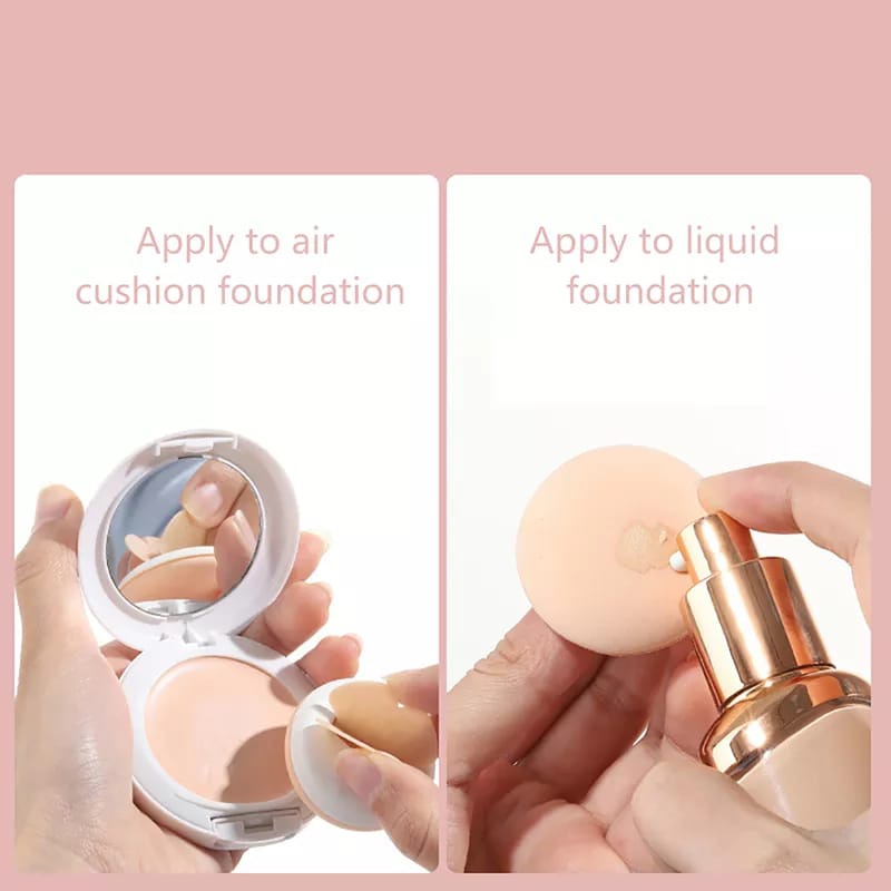 Spons Puff Untuk Makeup Foundation Bedak Liquid Cushion Bb Cream F845