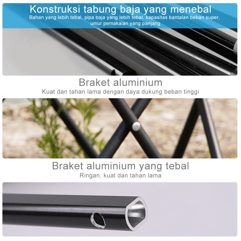 Weyon Sakura Meja lipat/Meja Lipat Outdoor Aluminium/Meja Lipat Camping/Meja Lipat Portable/meja lipat meja laptop(HWZ)