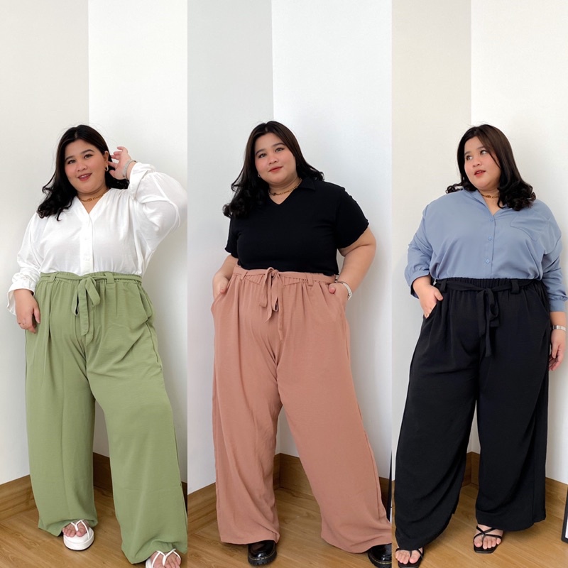 Vina Pants/ Celana Panjang Jumbo/ Celana Panjang Big Size/ Celana Jumbo/ Celana Big Size/ Kulot Big 
