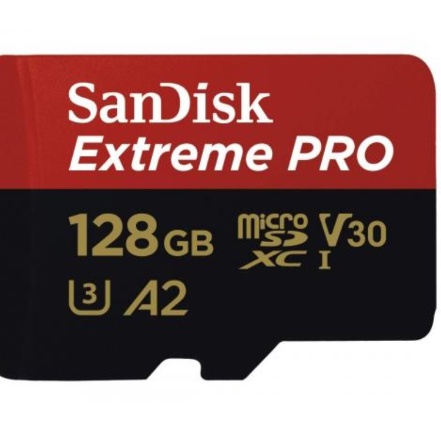 ORIGINAL SANDISK EXTREME PRO MICROSD 128GB 170MB/S A2 MICRO SD