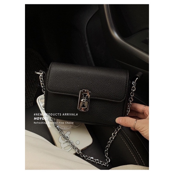 Tas Selempang Kulit Wanita Kecil Tas Cewek Mungil Rantai Mini Sling Bag GM2 882