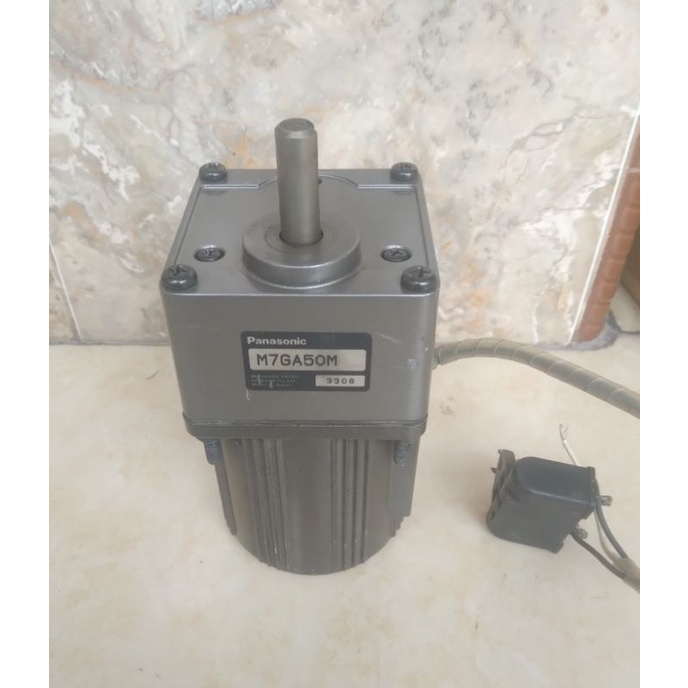 AC MOTOR GEARBOX PANASONIC 220V RATIO 1:50 24Rpm