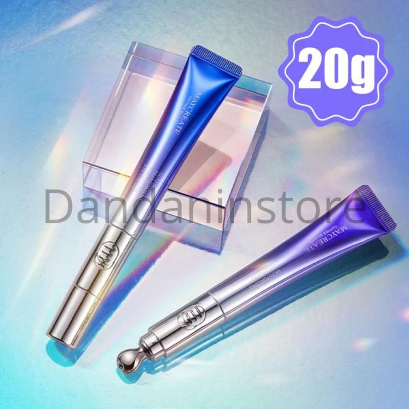 Skincare Eyes 2in1 Eyecream Purple Krim Mata Dengan Alat Getar Pijat Bawah Mata Anti Penuaan Anti Aging Kerutan Mata Panda Hitam Lelah Original Termurah Terbaru