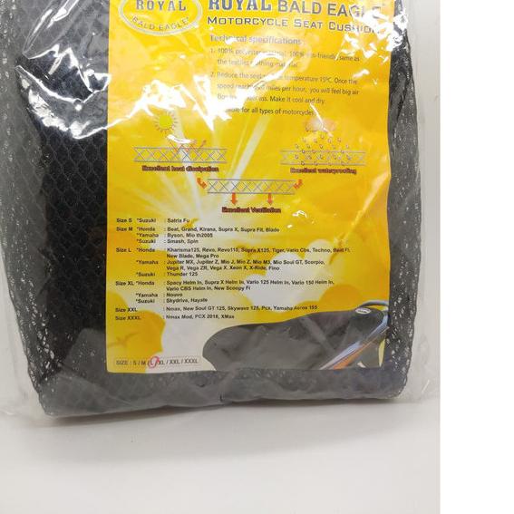 Sarung Jok Jaring Jok Motor Ukuran L Supra X 125 Karisma Revo Tiger