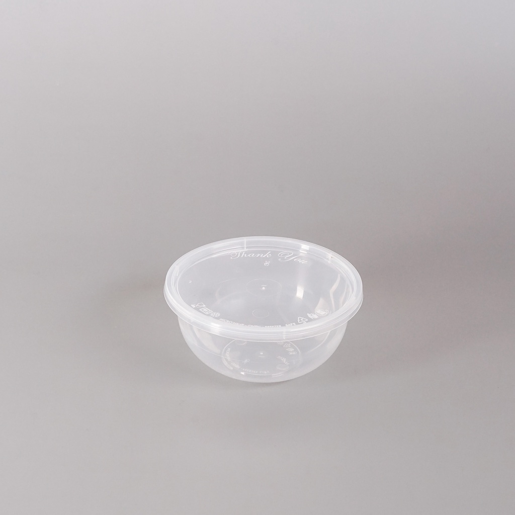 thinwall bulat 400ml cup puding 400ml, 200ml, 150ml, 400ml,450ml / mangkuk plastik 400ml isi 25pc