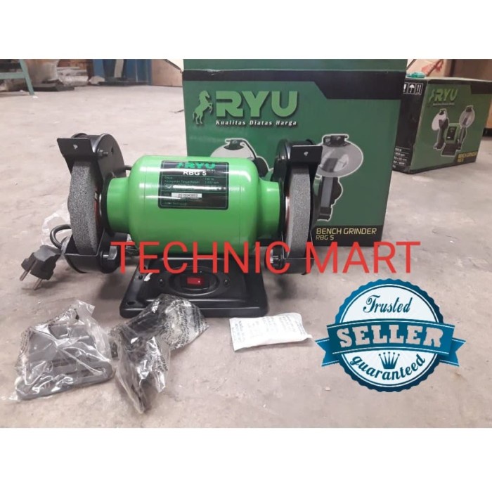 Mesin Gerinda Duduk 5 Inch Ryu / Bench Grinder Rbg 5