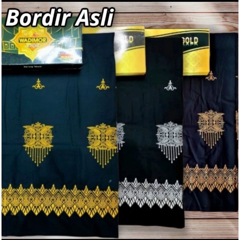 Sarung Bordir Pintu Aceh Bordir Rapi || Kain Sarung pintoe Aceh Asli