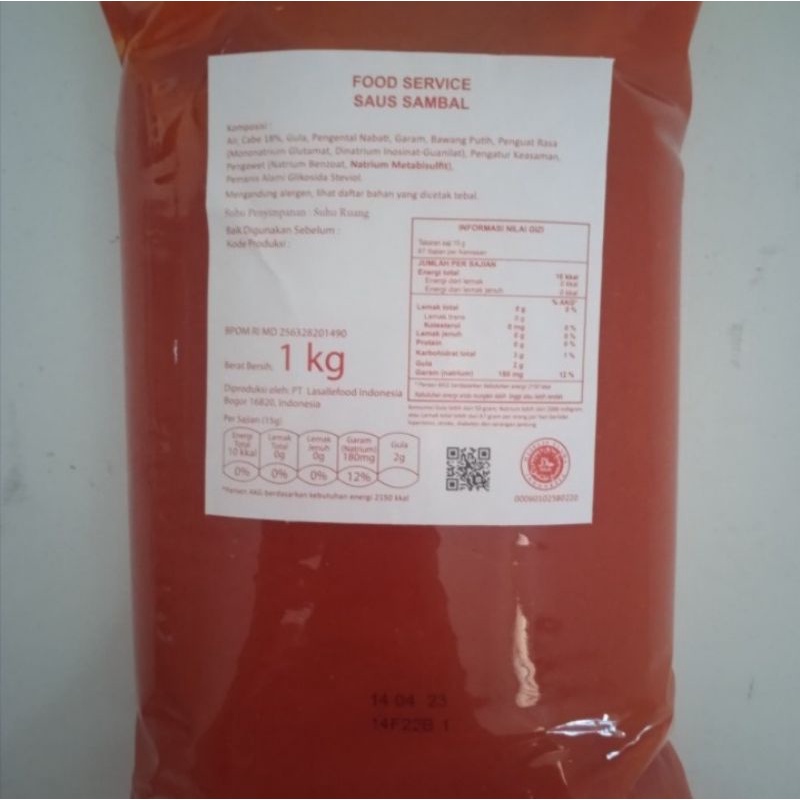

Del Monte Saus Sambal 1kg