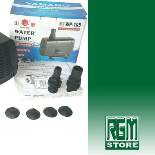 YAMANO WP 105 WP-105 Pompa Air Celup Pompa Kolam Aquarium