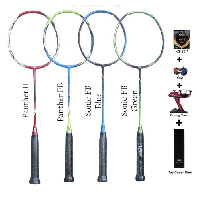 RAKET BADMINTON VSE 35 LBS ORIGINAL