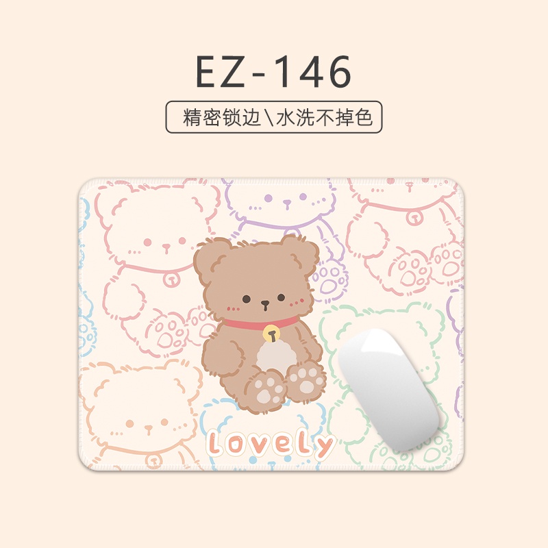 Mousepad Dengan Gambar Kota / Tulisan Nama / Teks