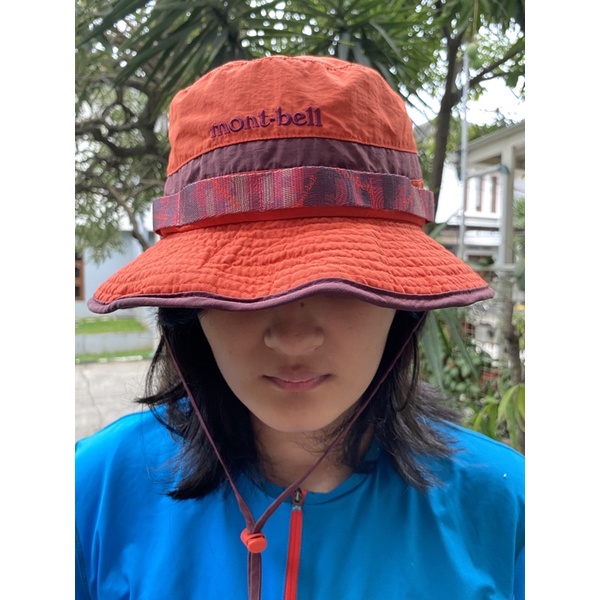 MONTBELL TOPI GUNUNG PERNAH PAKAI/TOPI GUNUNG SECOND