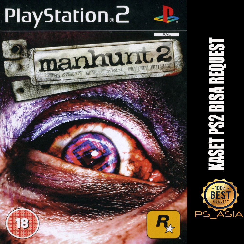 Kaset PS 2 Manhunt 2