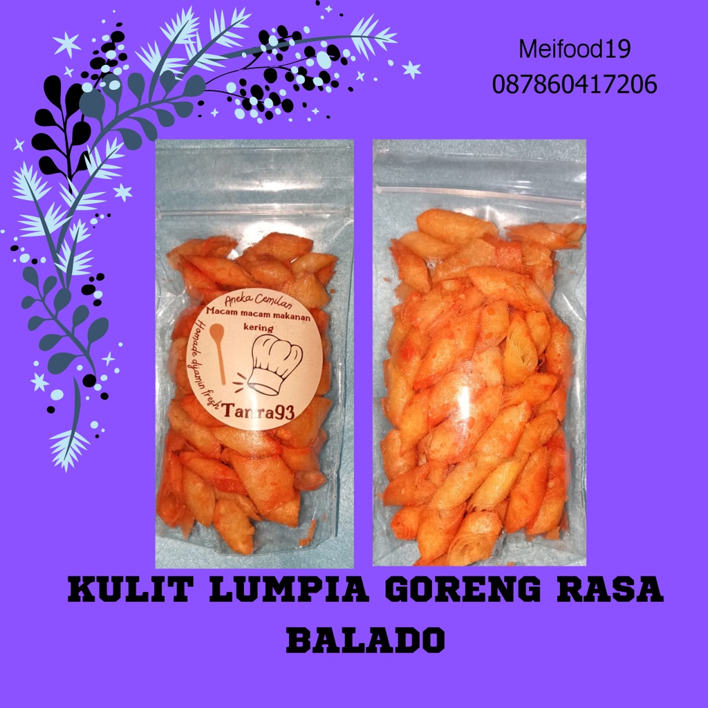 

Kulit lumpia goreng (balado)