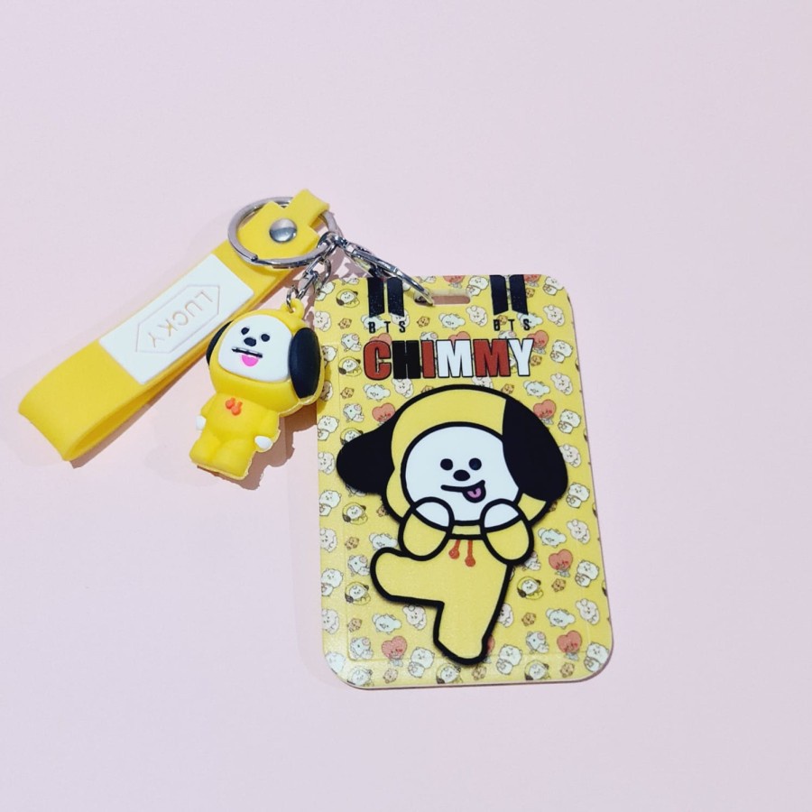 

Gantungan kunci + id card Motif Kartun Kpop Kawaii ganci id card avengers