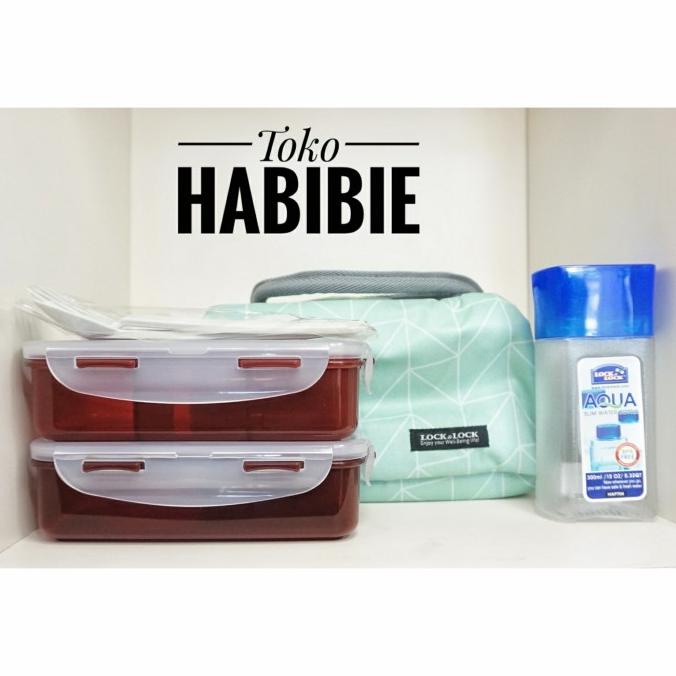 Lock n Lock / Lock & Lock Lunch Box Set botol Kotak Bekal Makanan