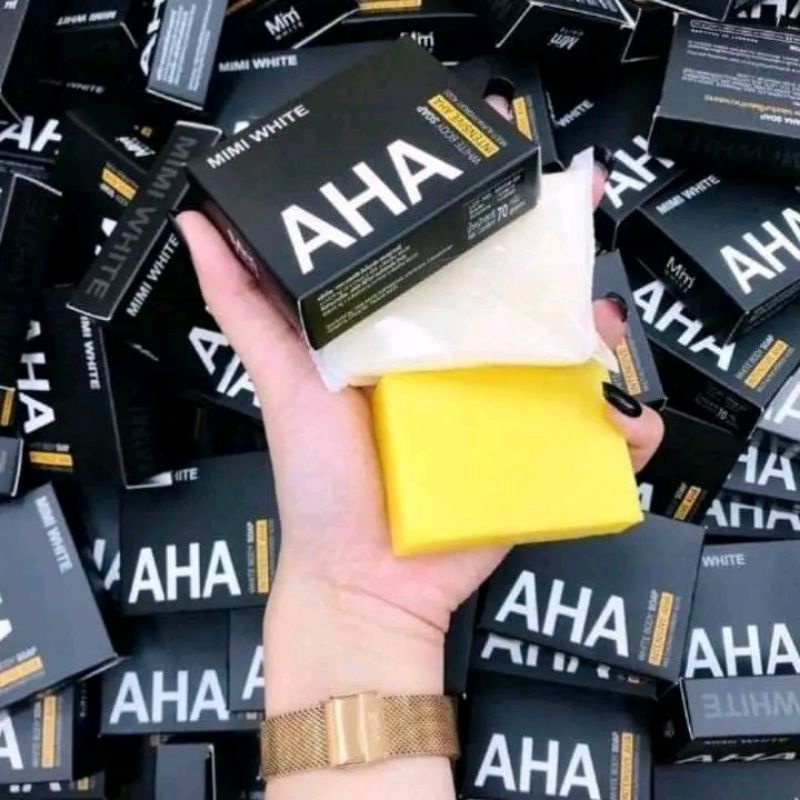 MIMI WHITE AHA BODY SOAP INTENSIVE 70 GR - ORIGINAL BPOM 100% ORI