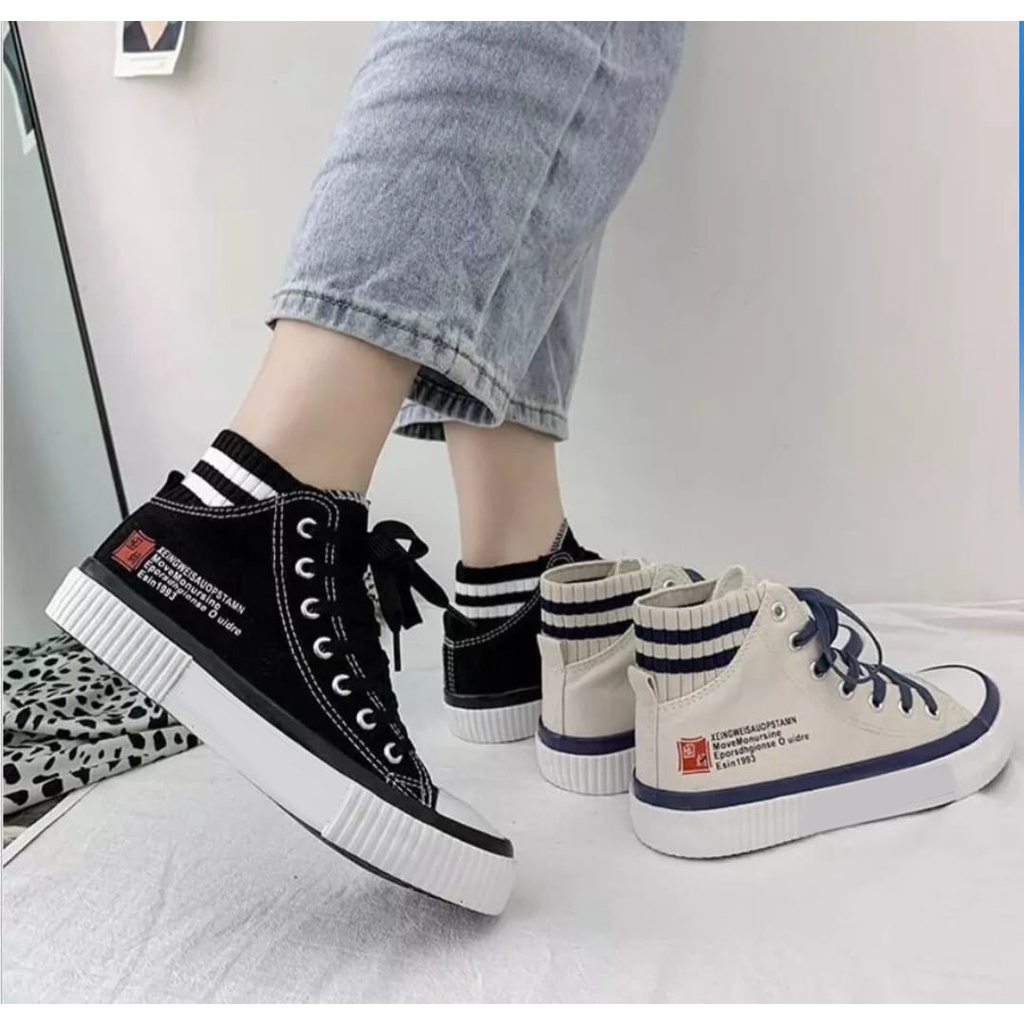 REIN SEPATU SNEAKERS WANITA AS178