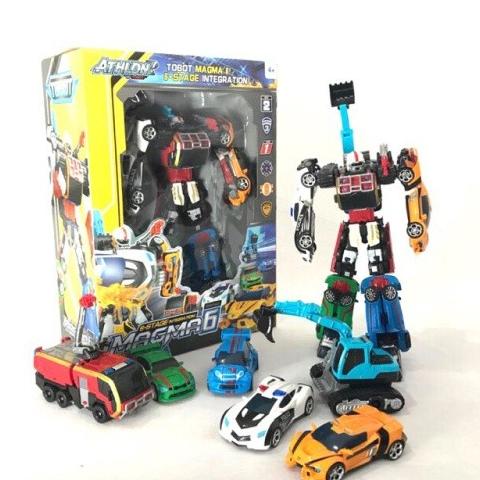 Tobot Magma 6 - Mainan Tobot Magma - Robot Transform - Mainan Robot