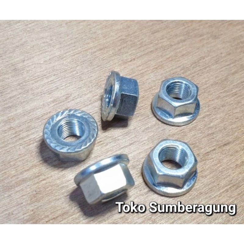 Mur as roda belakang sepeda mur as roda depan sepeda  baut as roda belakang baut as roda depan mur a