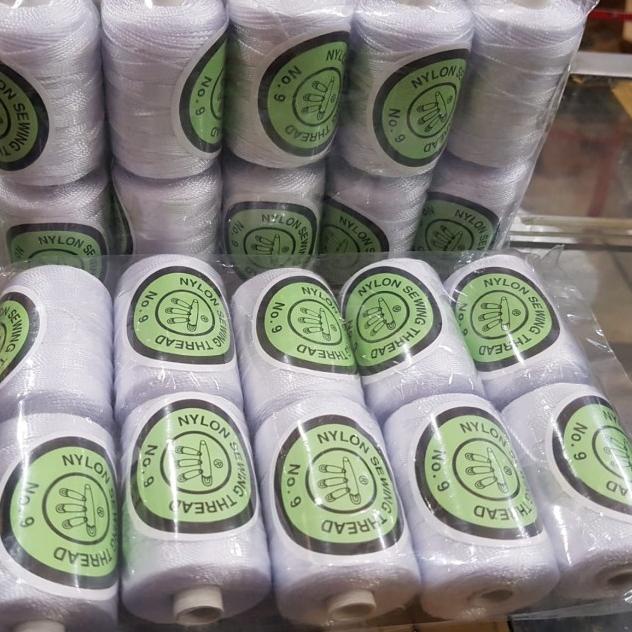 benang nylon cap peniti no 9