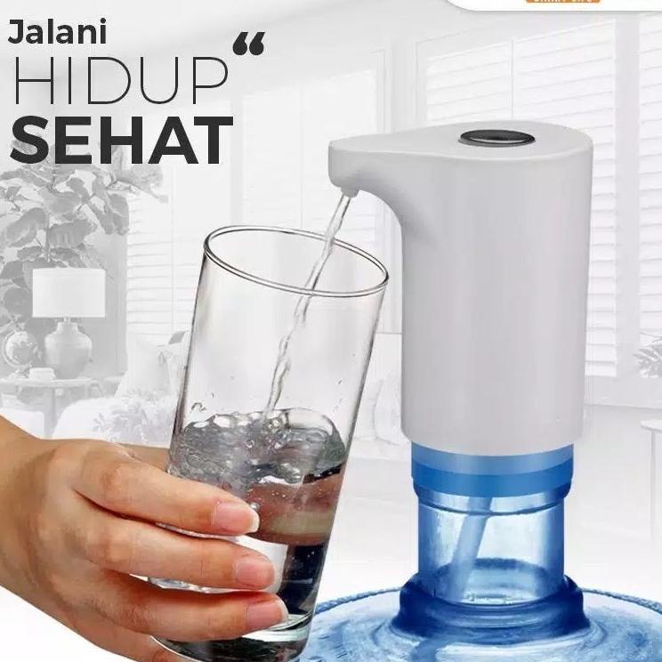 Best Seller New Pompa Galon Air Minum VIPOO V-2055  Pompa Elektrik Otomatis Electric Water Dispenser