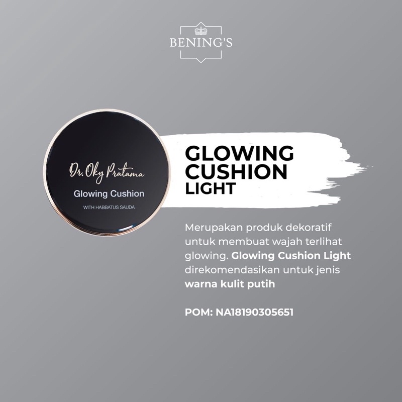glowing cushion by dr Oky Pratama