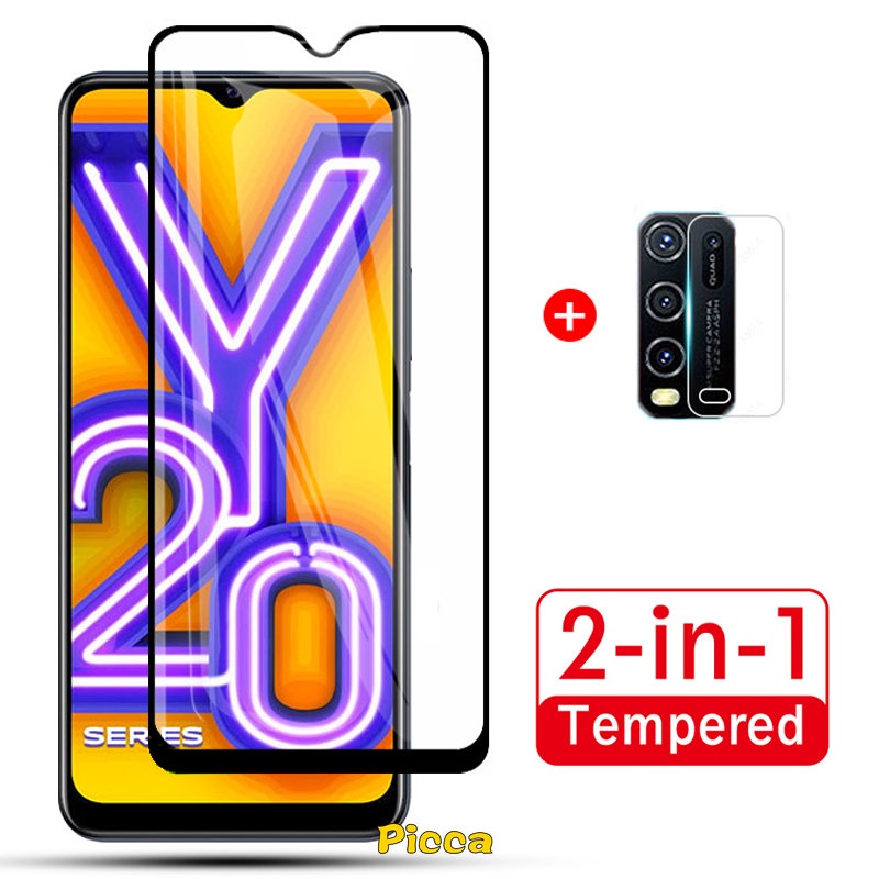 Tempered Glass Pelindung Layar Vivo Y15S Y12s Y15 Y19 Y12I Y52 Y20 Y21 Y12 Y30 Y75 Y76 Y50 Y20I Y33S V20SE Y11 T1 Y23