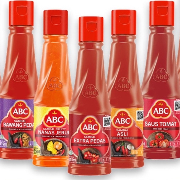 

ABC Saus Sambal Kemasan Botol 135ml