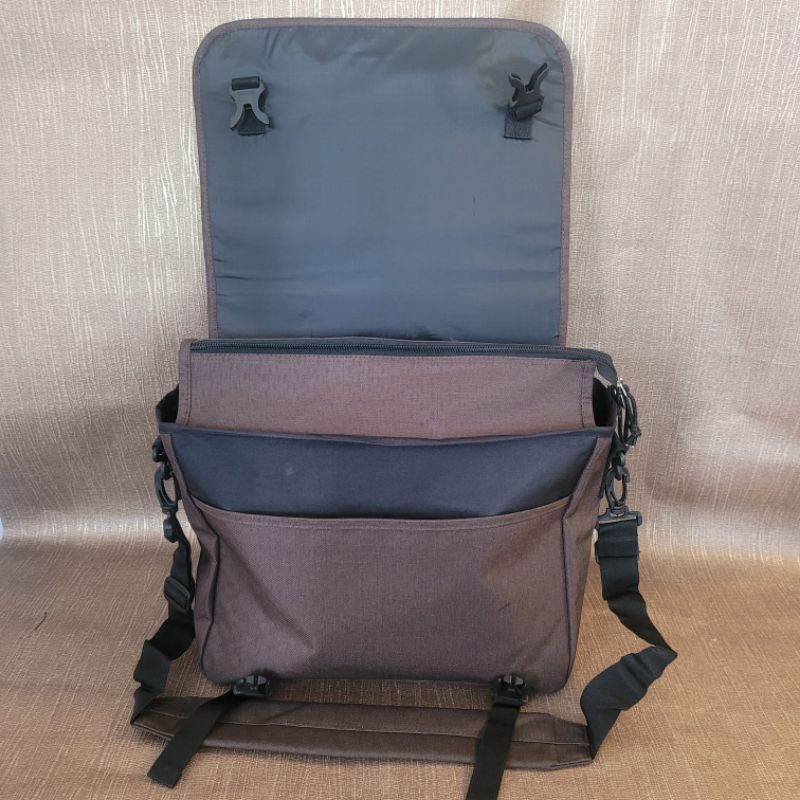 Tas selempang Braun fox kanvas pria wanita - ORI