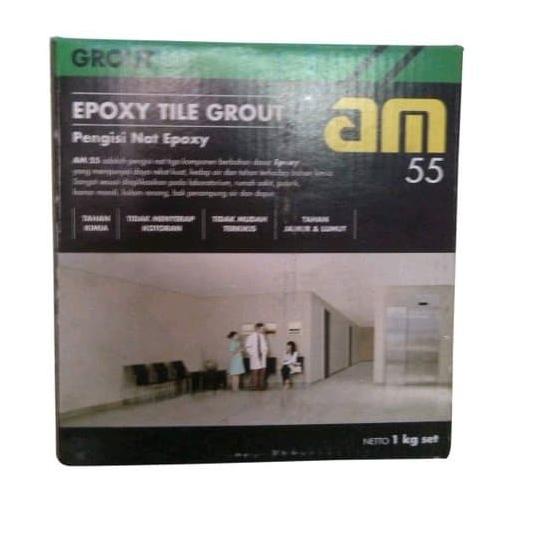 AM 55 EPOXY TILE GROUT - PENGISI NAT EPOXY - GRANITE