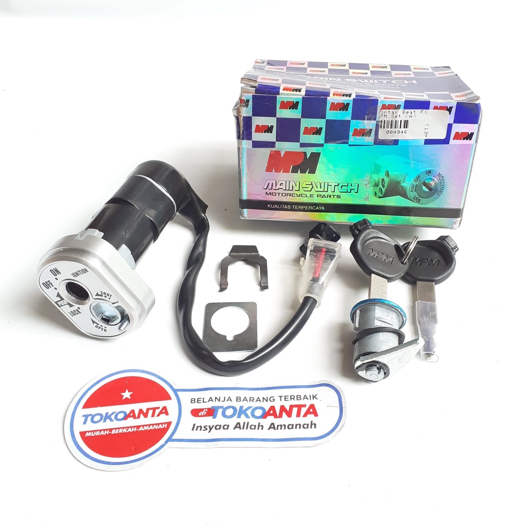Kunci Kontak Motor Honda Beat FI Injeksi 2012 2013 2014 2015 Set Kunci Jok MPM