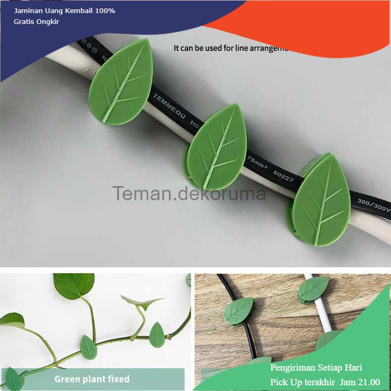 TD-PR2 ZITONG Klip Batang Tanaman Invisible Plan Vine Fixture 60 PCS - GL8