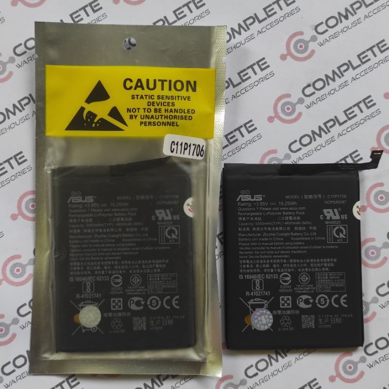 BATERAI ASUS C11P1706 | ZB620KL | ZEN MAX PRO M1 ORI | BATT ASUS C11P1706