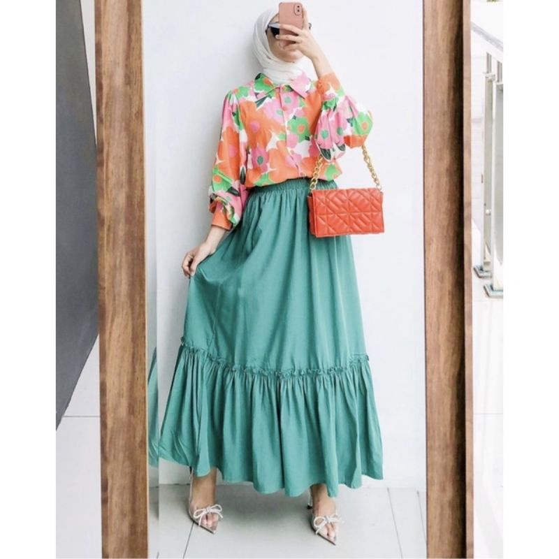 ROK JUMBO  ARFAROW /ROK   MAXI SKIRT