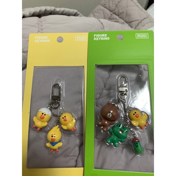 line friends gantungan kunci figure sally brown korea