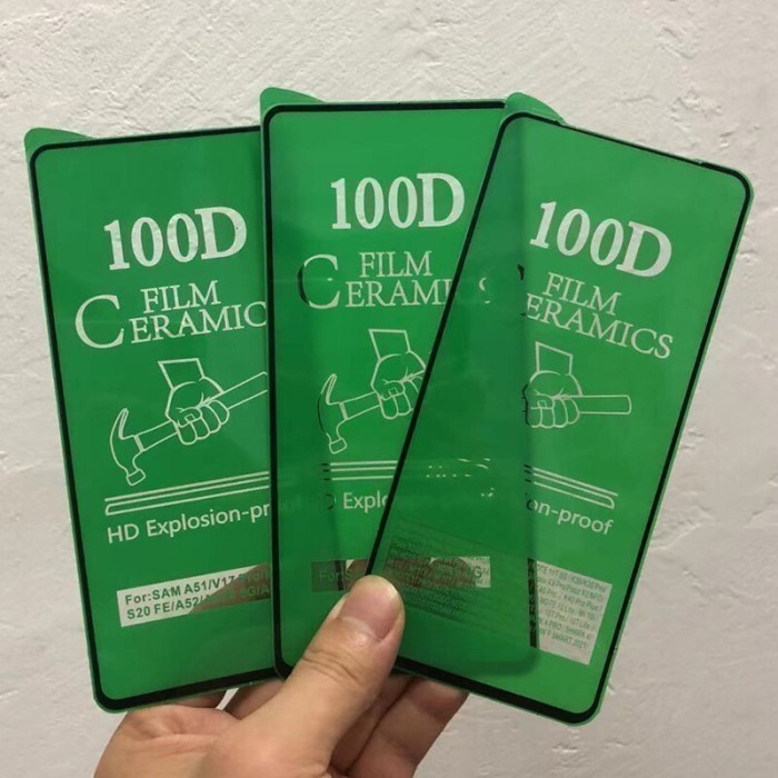 Anti Gores Ceramic Film Full Cover Oppo Reno 4 Reno 4F - SC