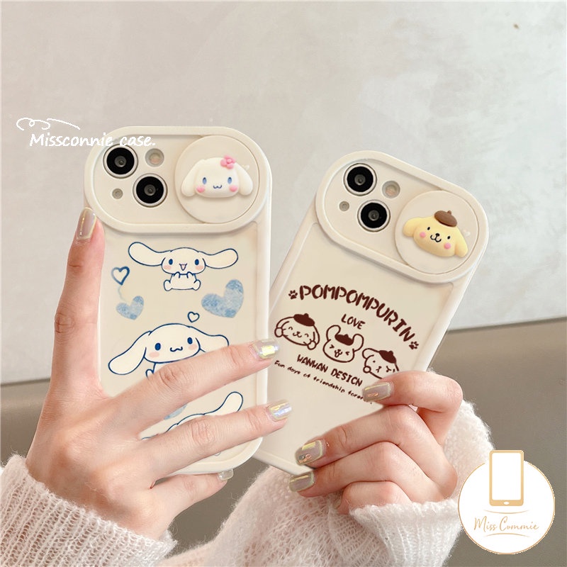 Soft Case Tpu Motif Kartun Cinnamoroll 3D Untuk IPhone 7Plus 8Plus XR 11 13 12 Pro Max 11 Pro Max X XS Max