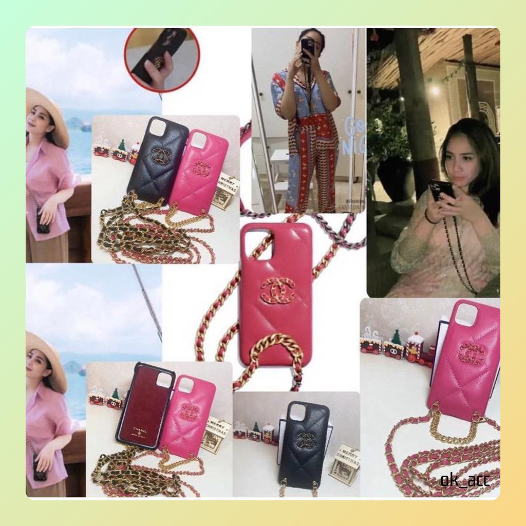 Case Tas Sling FH21 Cantik rantai artis nagita for Iphone Iphone X Xs 11 Pro Max 12 Pro Max charm